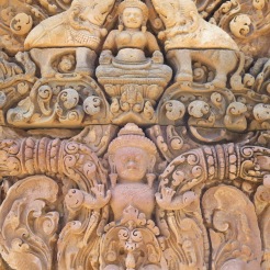 Goddess Lakshmi with Elephants honoring her